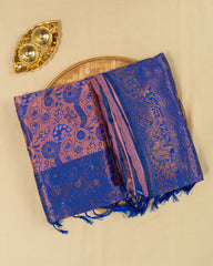 SC2821 - Top Dyed Saree With Sparkling Stone And Meena Butta
