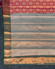 SC3251 - Tissue Silk Saree With Copper Stone