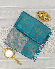 SC3962 - Dharmavaram Pattu Saree with Stone