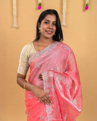 SC3007 - Fendy With Handmade Stone Saree