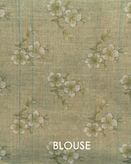 SC3149 - Tissue Saree With Foil Over The Body