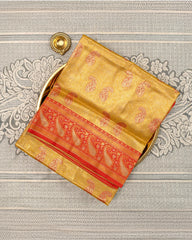 SC3133 - Dharmavaram Pattu With Elegant Body Meena