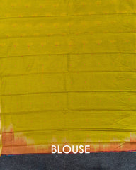 SC3030 - Satin Saree With Copper Zari And Meena Butta