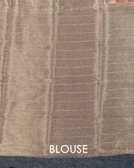 SC3120 - Tissue Saree With Sequence And Embroidery Work
