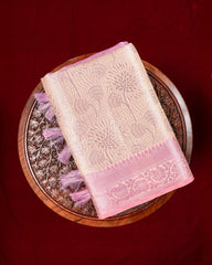 SC3201 - Tissue With Pink Zari