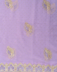 SC3991 - Georgette Saree With Premium Stone And Embroidery