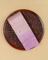 SC3223 - Litchi Silk Saree with Multi Stone