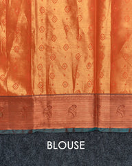 SC4361 - Tissue Saree Mirror With Stone