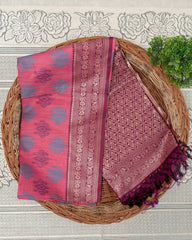 SC3877 - Linen with Pochampalli Design