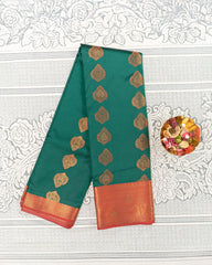 SC2828 - Litchi Silk Saree with Stones