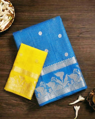 SC6920 - SEMI RAW SILK SAREE