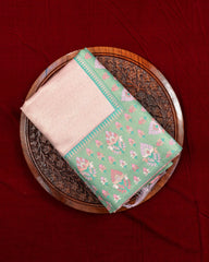 SC3909 - Tissue Saree With Meena Butta