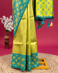 SC3280 - Tissue Saree With Fancy Border
