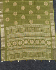 SC3866 - Linen With Digital Bandhini Print