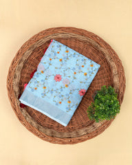 SC3298 - Linen Cotton With Full Body Embroidery