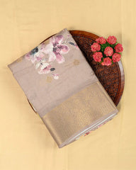 SC3460 - Dola Digital Print With Gold Border