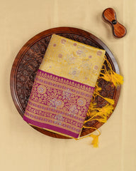 SC4049 - Tissue Saree With Multi Stone