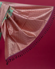 SC3877 - Linen with Pochampalli Design