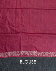 SC2894 - Raw Silk With Bandhini Design