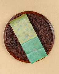 SC3223 - Litchi Silk Saree with Multi Stone