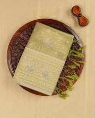 SC4049 - Tissue Saree With Multi Stone
