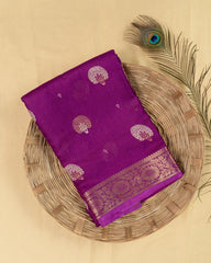 SC3649 - Dola Silk Saree Embossed Digital Print