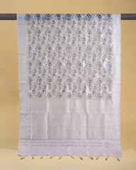 Fancy Digital Print Saree with Jacquard Work & Neen Zari Border