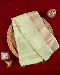 SC3118-Tissue Sequence Saree