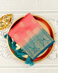 SC3492 - Tussar Shimmeer With Gold Butta