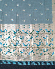 SC6171 - FANCY COTTON SAREE