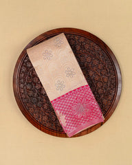 SC3584 - Litchi Silk Saree With Multi Stone