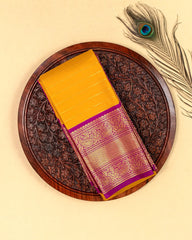 SC3465 - Silk Saree With Zari Lines