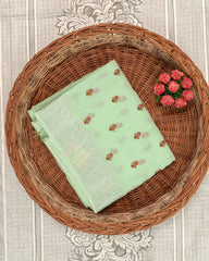 SC3084 - Linen Embroidery Meena Butta