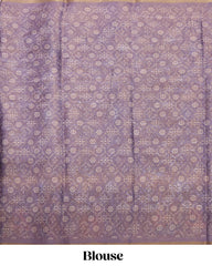 Tissue Embroidery Kalamkari Saree
