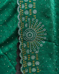 SC3822-Fendy Saree with Jarjoshi work