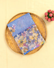 SC3415 - Tissue Saree With Embroidery All Over