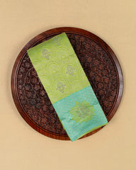 SC3584 - Litchi Silk Saree With Multi Stone