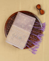 SC4049 - Tissue Saree With Multi Stone