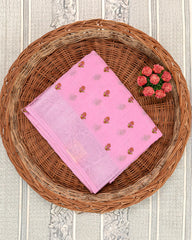 SC3084 - Linen Embroidery Meena Butta