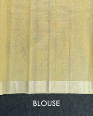 SC3139 - Linen Saree With Sticker Print