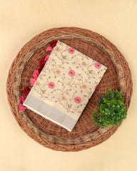 SC3298 - Linen Cotton With Full Body Embroidery