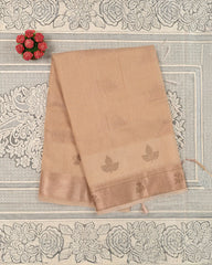 SC4061 -Linen Saree with Gold Zari
