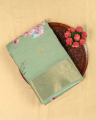 SC3460 - Dola Digital Print With Gold Border