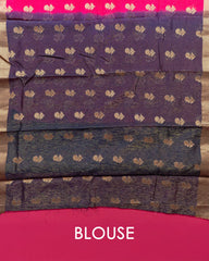 SC3492 - Tussar Shimmeer With Gold Butta