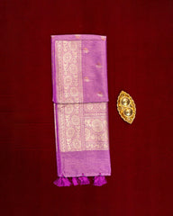SC3288 - Tussar Saree With Gold And Copper Butta