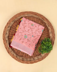 SC3298 - Linen Cotton With Full Body Embroidery