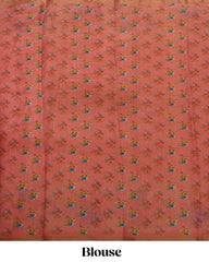 Tissue Embroidery Saree
