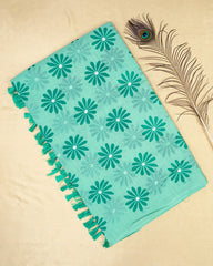 SC6288 - LINEN COTTON SAREE