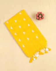 SC8982 - MUL MUL LOVE EMBROIDERY COTTON SAREE