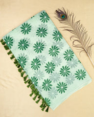 SC6288 - LINEN COTTON SAREE